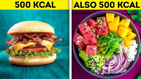 Healthy Food Vs Fast Food 32 Yummy Recipes And Funny Situations