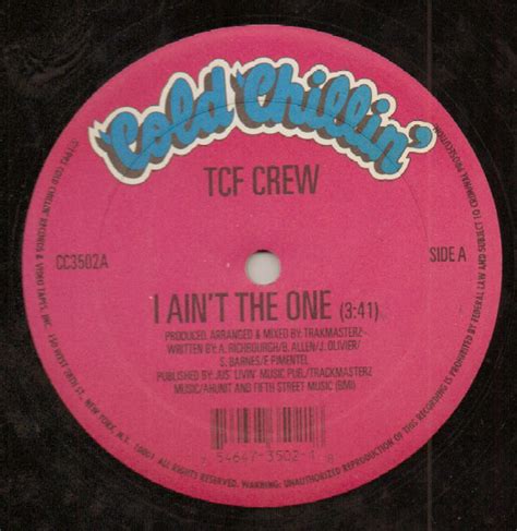 Tcf Crew I Aint The One There Will Never Be 1993 Vinyl Discogs