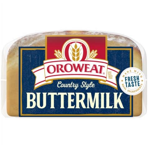 Oroweat Country Buttermilk Bread 24 Oz Fred Meyer