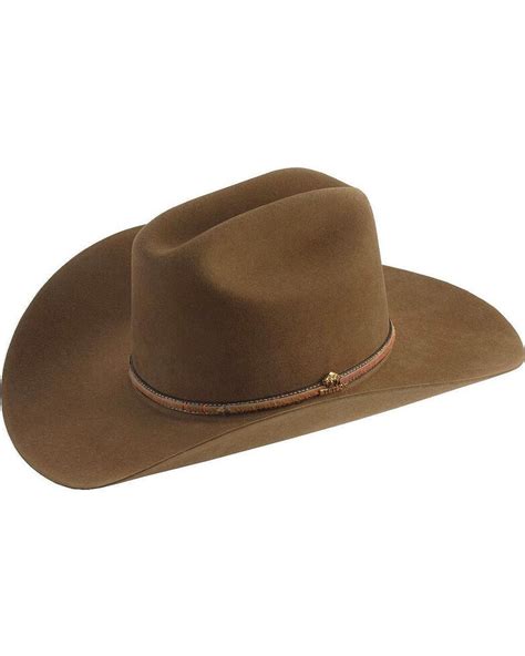 Stetson Mens Powder River 4x Buffalo Felt Cowboy Hat Country Outfitter