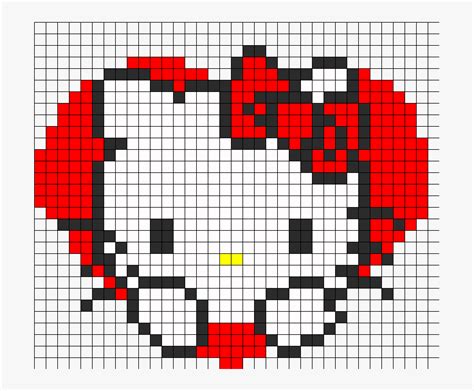 Cute Grid Cute Hello Kitty Pixel Art Pixel Art Grid Gallery