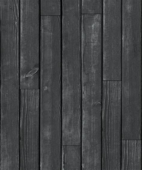 Black Wooden Boards Wallpaper Timber Panelling Milton And King