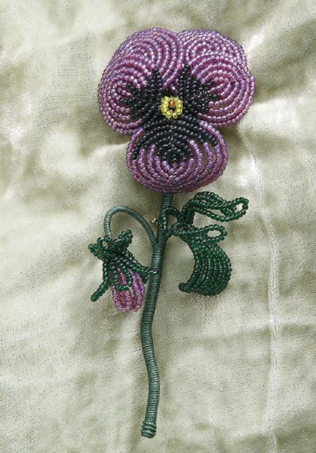 How To Make Beaded Flowers French Beaded Flowers Interweave Beaded