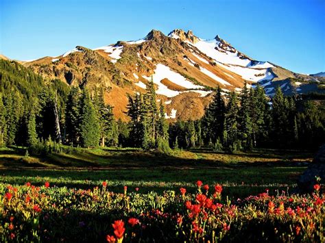 Mt Jefferson Wilderness Scenery Pictures Wonders Of The World