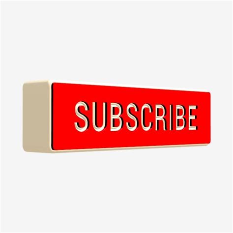 Subscribe 3d Images Hd 3d Subscribe Icon Subscribe Icons 3d Icons