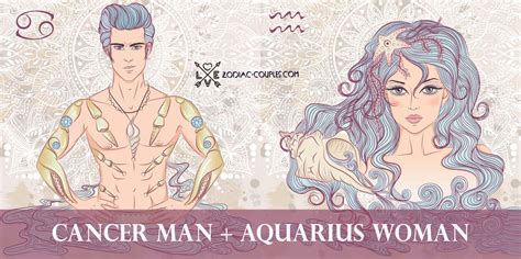The extreme challenges in this match show up early and only deepen. Cancer man + Aquarius woman: Famous Couples and ...