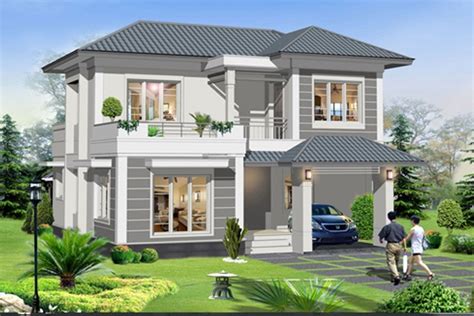 Hình ảnh biệt thự nhà vườn 3 tầng đẹp thiết kế nghỉ dưỡng cho gia. Mẫu nhà biệt thự 2 tầng mái thái 85m2 | Thiết kế biệt thự đẹp