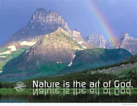 Nature Is The Art Of God Desi Comments