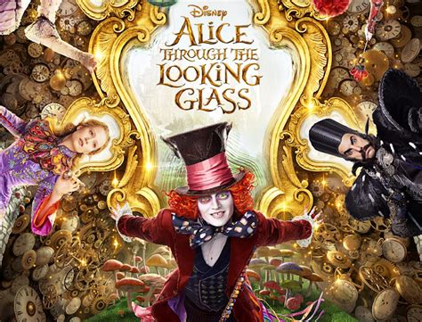 Disney Unveils New Alice Through The Looking Glass Trailer The Credits