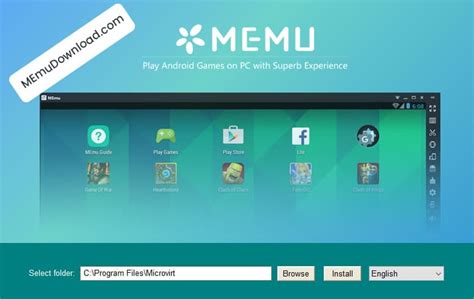 Download MEmu Player For PC Windows Nougat
