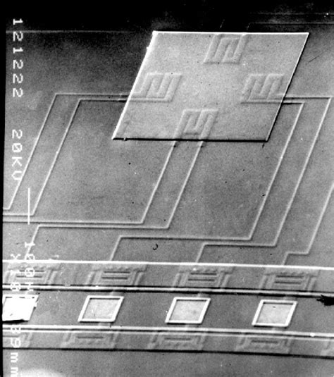 Sem Photograph Of The Cmos Piezoresistive Pressure Sensor Chip Download Scientific Diagram