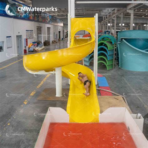 Factory Direct Sales Water Park Fiberglass Water Slide For Kids China