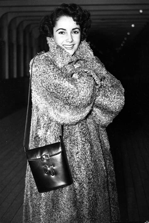 October 29 1948 A 16 Year Old Elizabeth Taylor During A Visit To