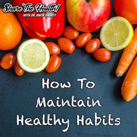 How To Maintain Healthy Habits Dr Sadaty Gynecology Functional