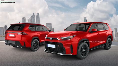 The 2025 Toyota Gr Grand Highlander Adopts A Virtually Dynamic Stance
