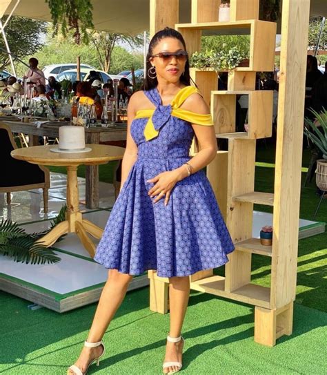 Beautiful Tswana Traditional Dresses And Attire 2021 For African Women S Shweshwe Home
