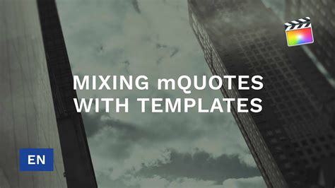Handpicked final cut pro templates, transitions, luts, sound effects… from 200+ independent creators. Combining mQuotes FCPX plugin with other templates in ...