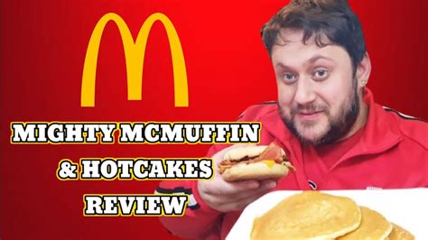 Mcdonalds Mighty Mcmuffin And Hotcakes Review Youtube