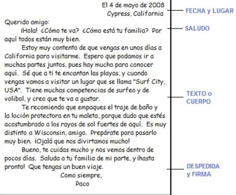 Carta Informal Para Tu Maestra Brainlylat