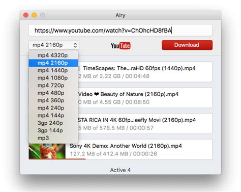 Youtube Downloader Get Youtube Videos With Airy On Mac And Pc
