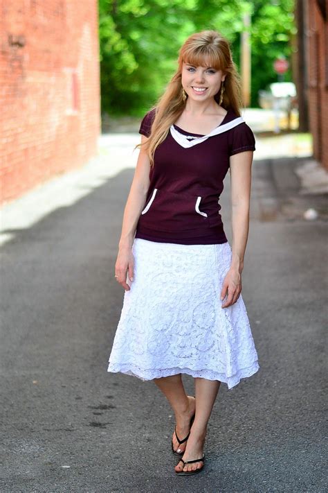 Fresh Modesty Dressing Down Lace Skirt Hood Modest Modesty Christian Modest Is Hottest