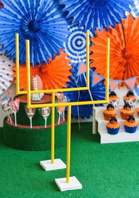 12 Colorful Diy Super Bowl Party Decorations Diy To Make