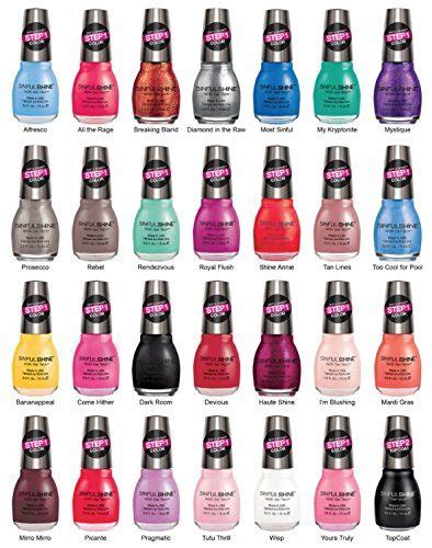 Great Coverage And Long Lasting LOVE The Colors Sinful Colors Nail Polish Sinful Colors Gel