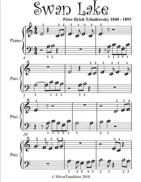 Top Free Printable Piano Sheet Music For Beginners With