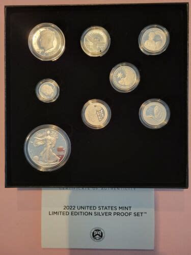 2022 United States Mint Limited Edition Silver Proof Set 22rc Ebay
