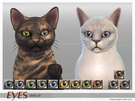 Sims 4 Ccs The Best Peteyeset2 Cats By Shojoangel