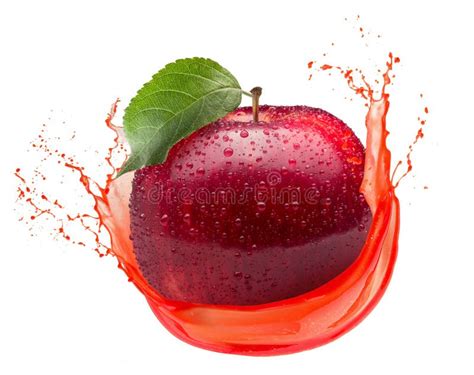 Apple Splash Stock Image Image Of Flavorless Dulcet Doctor 186427