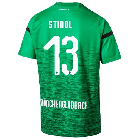 Gladbachs marcus thuram im bisherigen trikot der fohlen. puma BMG BORUSSIA MÖNCHENGLADBACH Trikot 3rd Herren 2018 ...