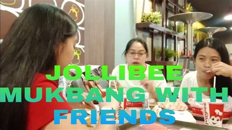 Jollibee Mukbang With Friends Youtube