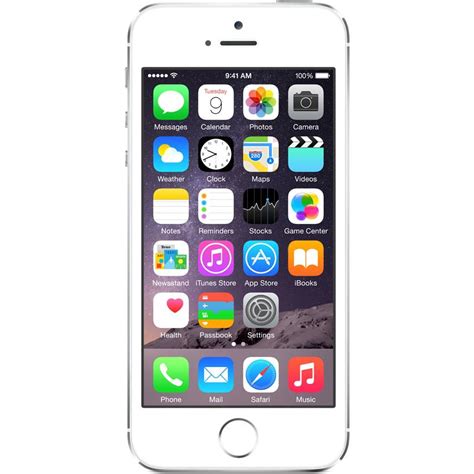 Apple Iphone 5s Facetime 16 Gb Silver Jarir Bookstore Ksa