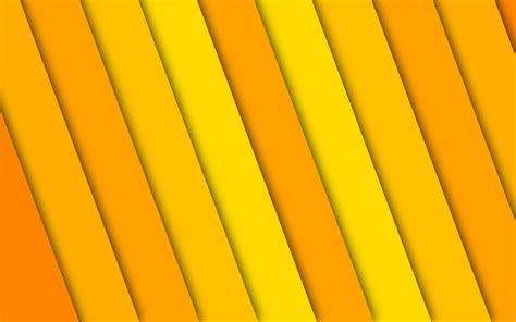 Download Wallpapers Yellow Lines 4k Material Design Yellow Stripes