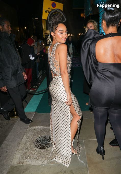 Leigh Anne Pinnock Flashes Her Areolas At The Warner Brit After Party In London