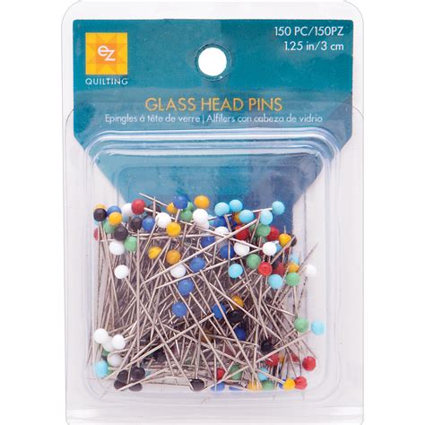 Ez Quilting Glass Head Pins Size 20 150pkg 881426 70659477096 Ebay