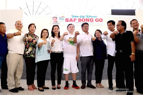 Sec Bong Go At The Oath Taking Ceremony Of Newly Elected Barangay