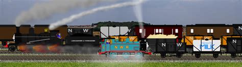 The Engine A New One Called James Was Frightened By Nictrain123 On