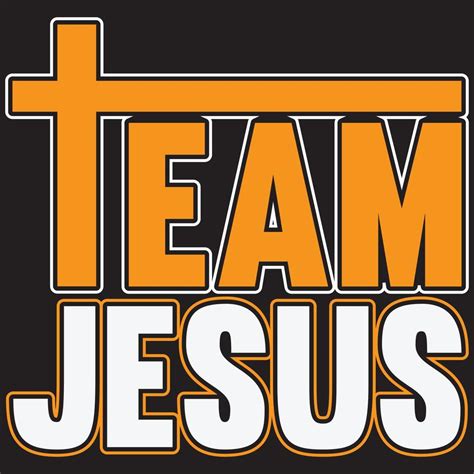 Team Jesus T Shirt Design 5416683 Vector Art At Vecteezy