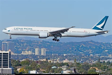 B Kpr Cathay Pacific Boeing 777 367er Photo By Tony Bordelais Id