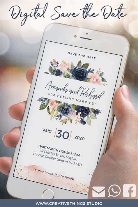 New Totally Free Digital Invitation Design Popular Digital Wedding