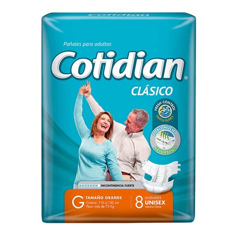 Cotidian Panal Adulto Clasico G X 8 Lagos Distribuidores
