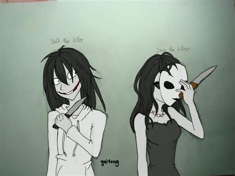 Jeff And Jane The Killer By Guitong On Deviantart