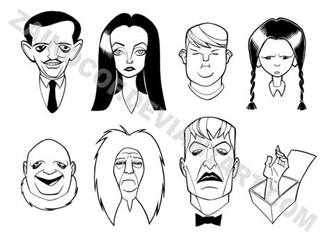 Addams family coloring pages share on facebook share on twitter share on google plus about arad this is a short description in the author block about the author. Addams Family Coloring Pages