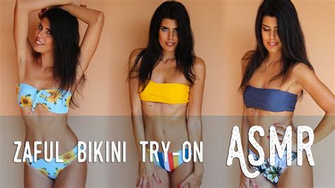 Asmr Ita 👙 Zaful Bikini Try On Haul · Prima Parte 🏖 Whispering Youtube