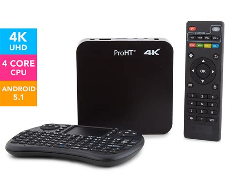 If you are looking for something functional but reliable, then consider this android 7.1 streaming. ProHT 4K Smart Android TV Box - Black | Catch.com.au