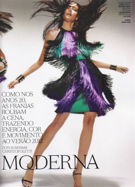 Melindrosa Moderna Marcelia Freesz By Renam Christofoletti For Vogue