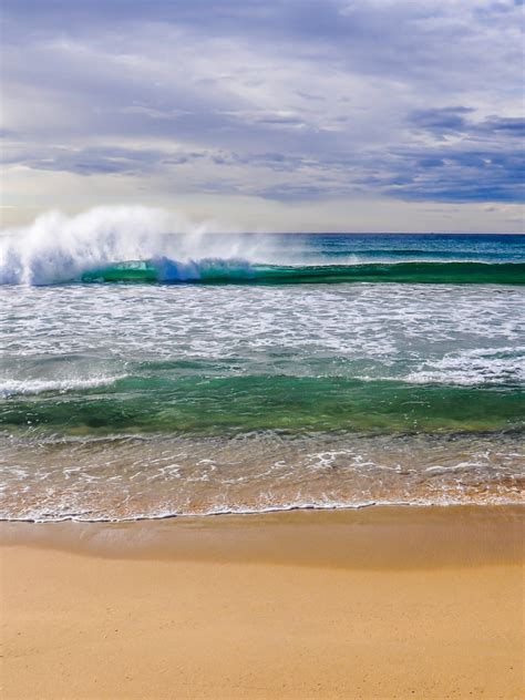 Animated Beach Waves Screensaver Ocean Waves Calming Relaxing Nature