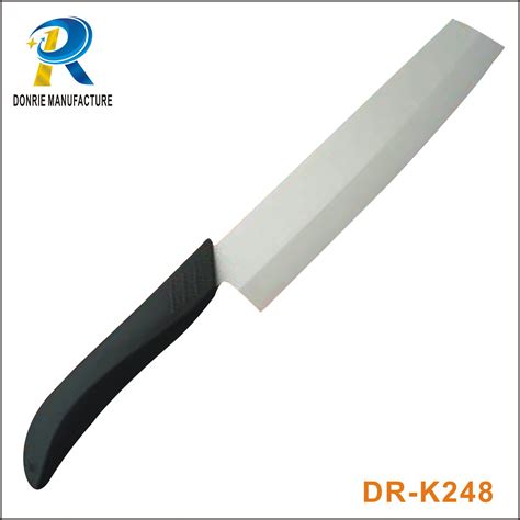 White Blade Ceramic Slicer Knife Dr K248 China Ceramic Knife And